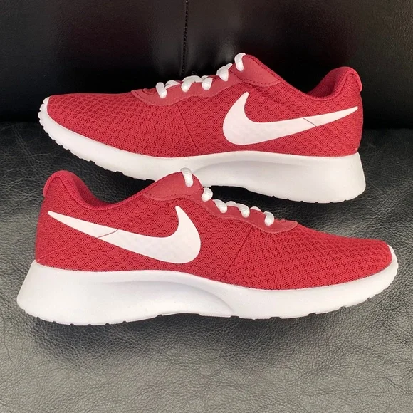 Nike Crimson and White Athletic Sneakers - Picture 1 of 10